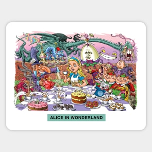 Alice in Wonderland Sticker